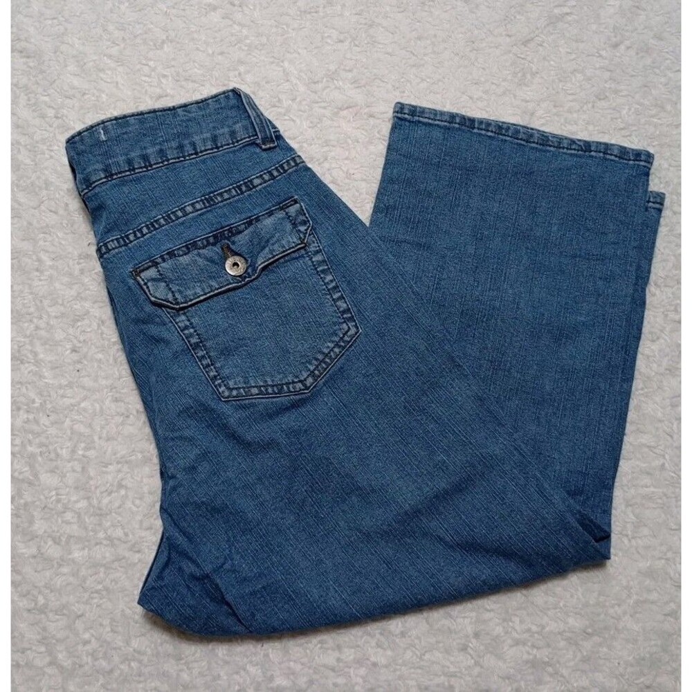 Riders by Lee Denim Shorts Women's 10M Blue Casual No Gap Waist